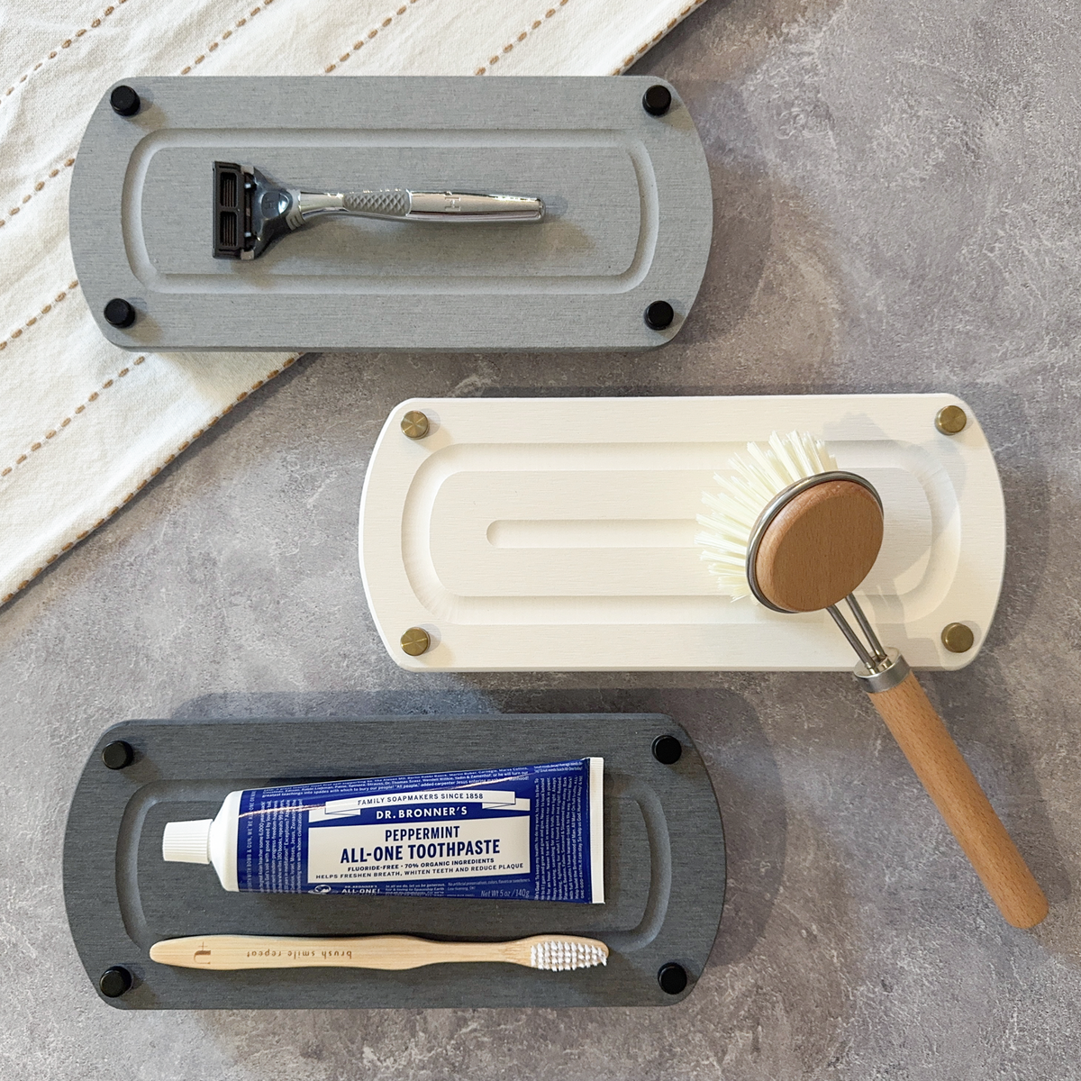 The Instant Dry Sink Caddy Organizer (2set)