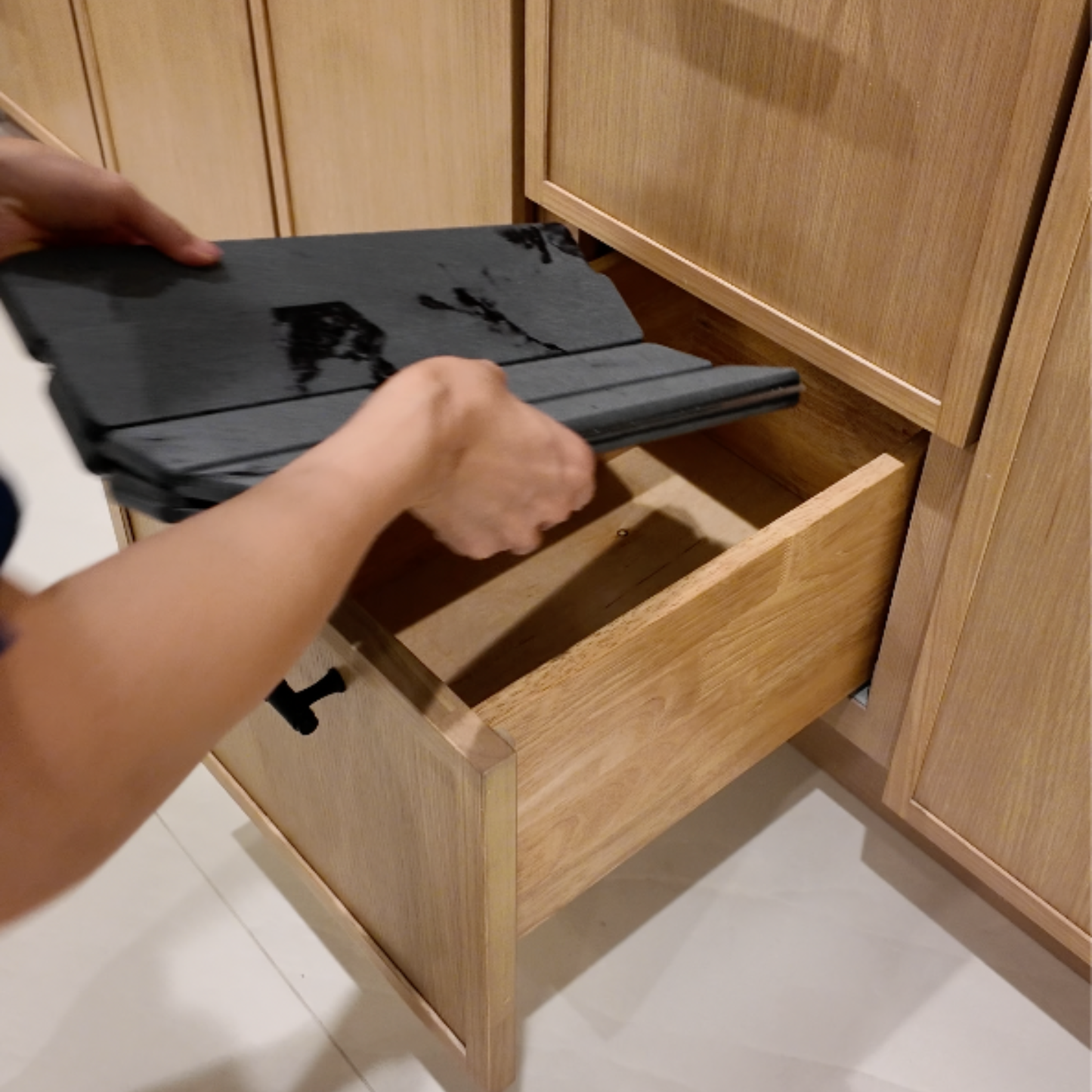 The Foldable Stone Bath Mat