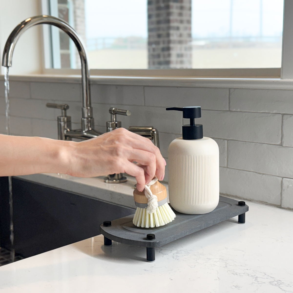 The Instant Dry Sink Caddy Organizer (2set)